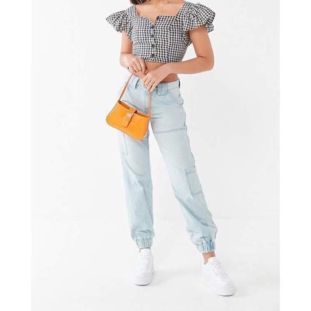 UO - Jogger Cargo Light Blue Jeans